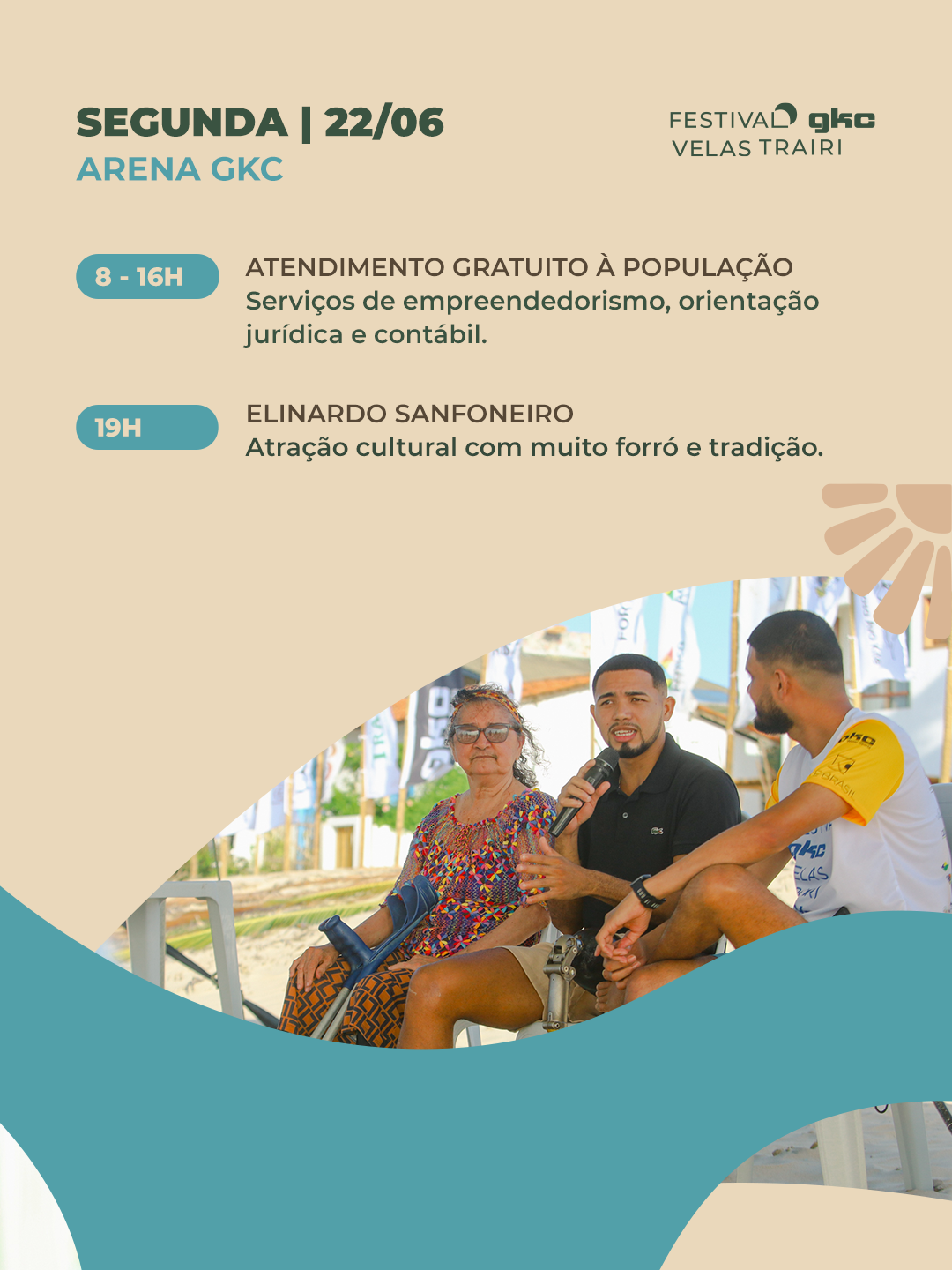 Programação Seg 22/06